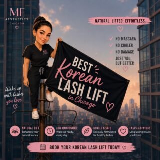 Everybody is talking about the Korean Lash Lift… 👀
The question is… what are YOU waiting for?
✨ No mascara
✨ No eyelash curler
✨ No maintenance
Just your natural lashes, lifted to perfection.
Best Korean Lash Lift in Chicago — only at MF Aesthetics. 💗

#chicagobestkoreanlashlift
#chicagokoreanlashlift 
#lakeviewkoreanlashlift
#koreanlashliftchicago