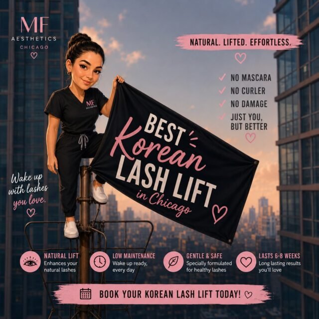 Everybody is talking about the Korean Lash Lift… 👀
The question is… what are YOU waiting for?
✨ No mascara
✨ No eyelash curler
✨ No maintenance
Just your natural lashes, lifted to perfection.
Best Korean Lash Lift in Chicago — only at MF Aesthetics. 💗
#chicagobestkoreanlashlift
#chicagokoreanlashlift
#lakeviewkoreanlashlift
#koreanlashliftchicago